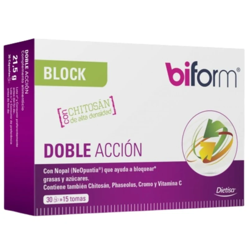 Doble Acción 30 Cápsulas | Biform