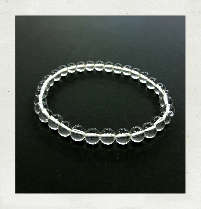Pulseras de cuarzo cristal de roca (varias opciones disponibles)
