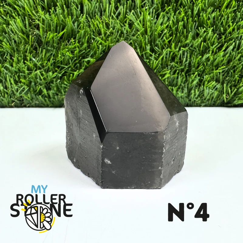 Puntas de piedra de cuarzo ahumado pequeñas