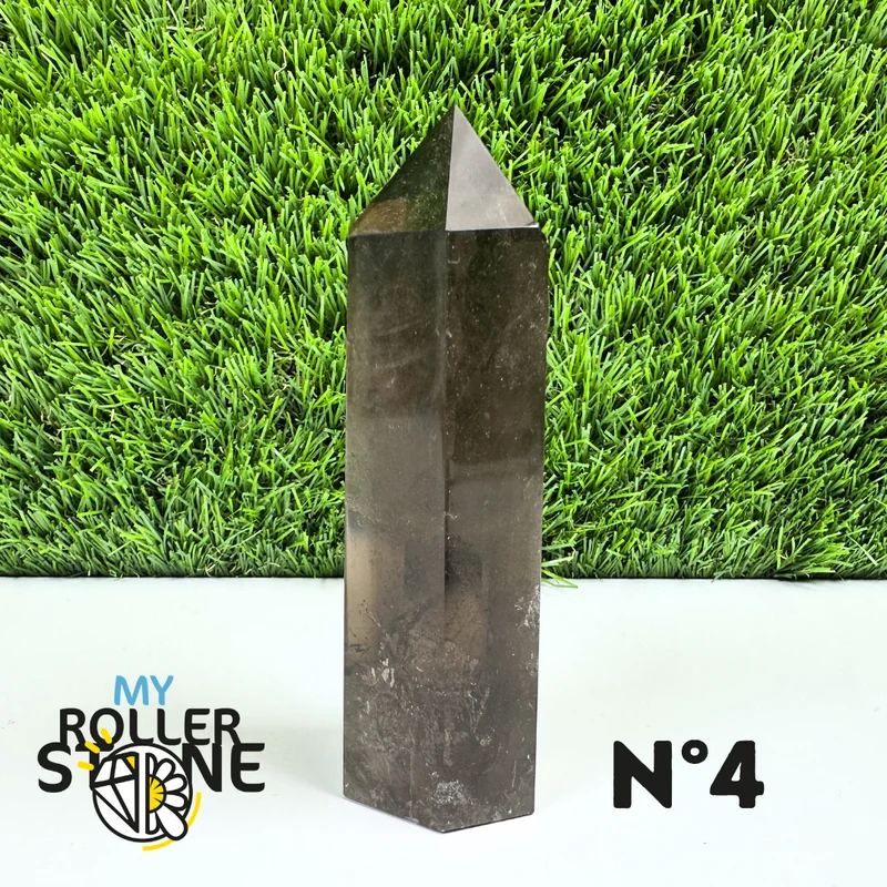 Puntas de piedra de cuarzo ahumado