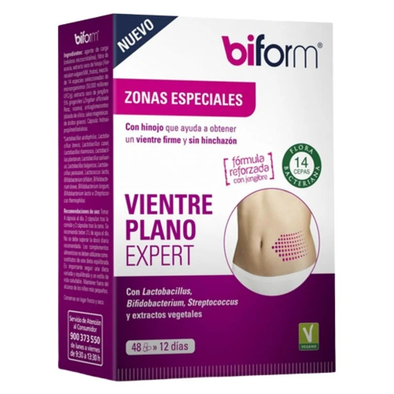 Vientre Plano Expert 48 Cápsulas | Biform
