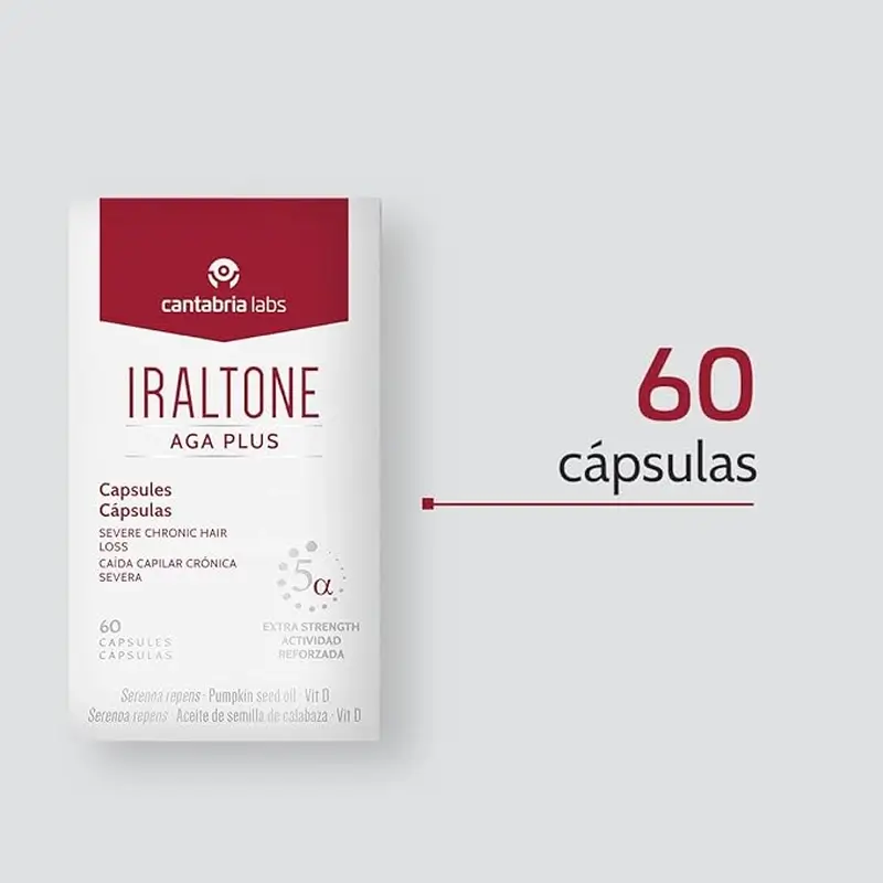 Iraltone Duplo Aga Plus Pack Ahorro, 120 Cápsulas