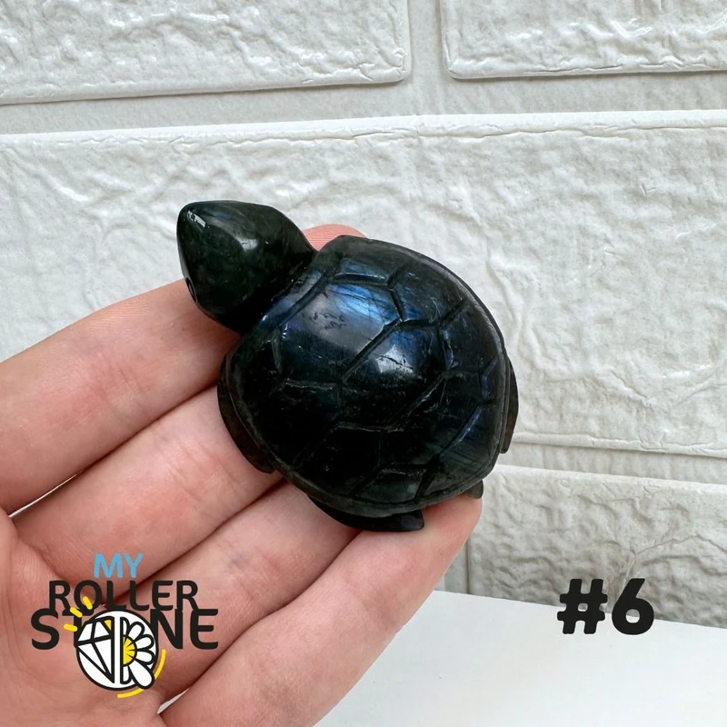 Tortuga en labradorita