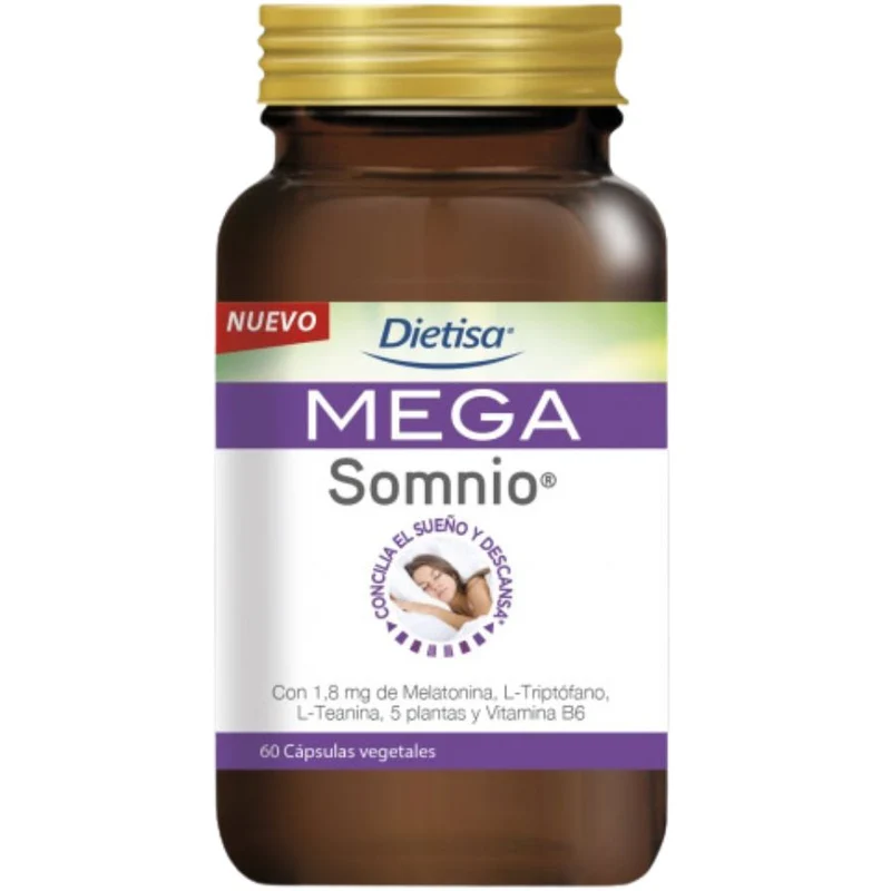 Mega Somnio 60 Cápsulas | Dielisa