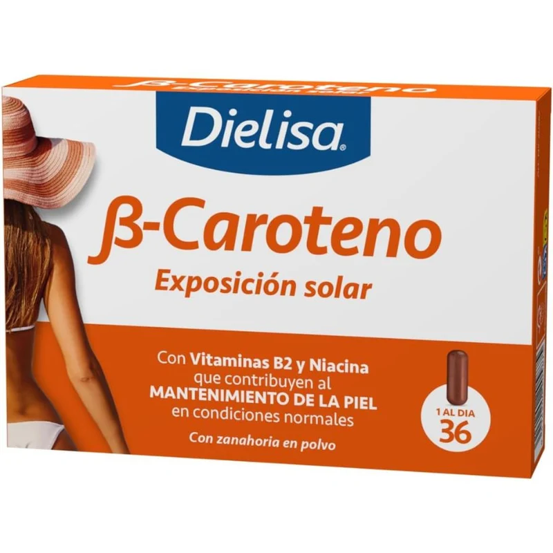 B-Caroteno 36 Cápsulas | Dielisa