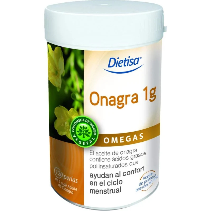 Onagra 1 Gr 120 Perlas | Dielisa
