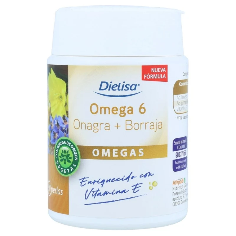 Onagra + Borraja 90 Perlas | Dielisa