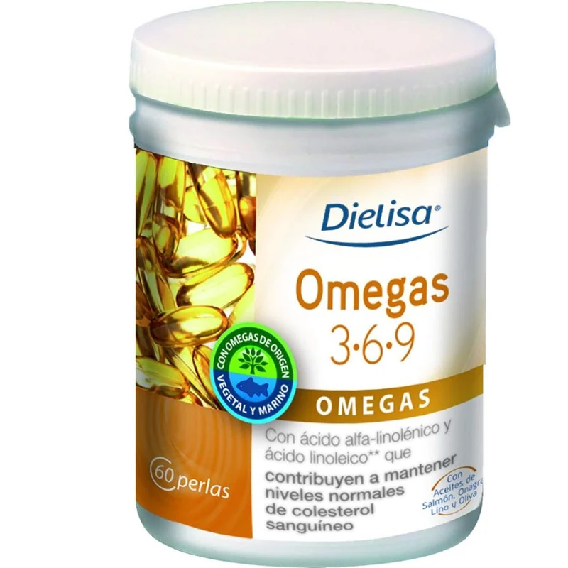 Omegas 3-6-9 60 Perlas | Dielisa