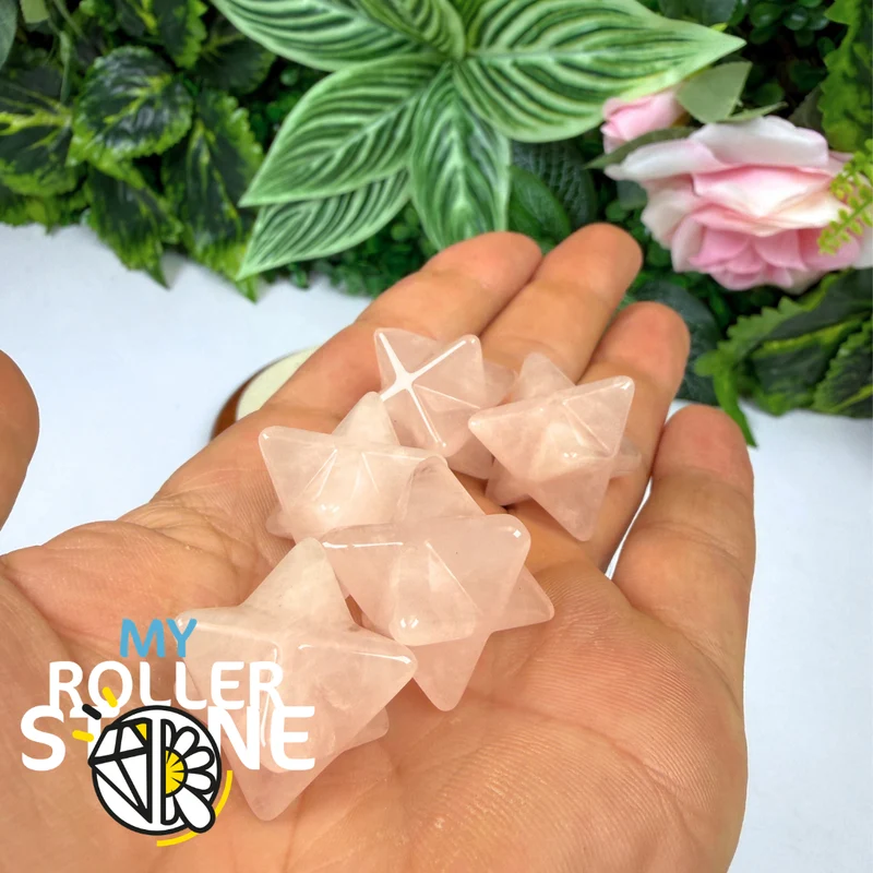 Cuarzo rosa Merkaba