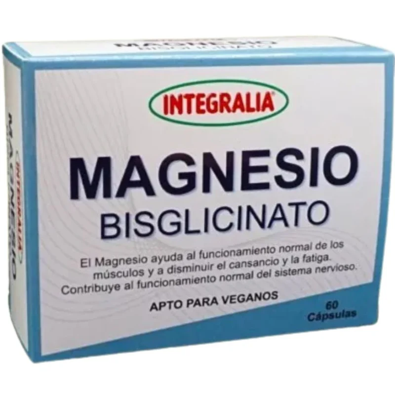 Magnesio Bisglicinato 60 Cápsulas | Integralia