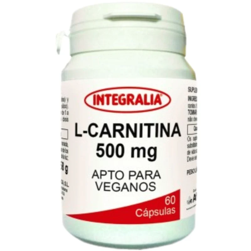 L-Carnitina 500 Mg 60 Cápsulas | Integralia