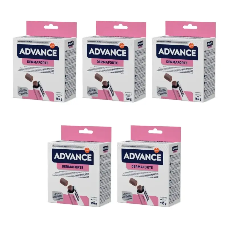 Advance DermaForte, 150 gr, pack 5