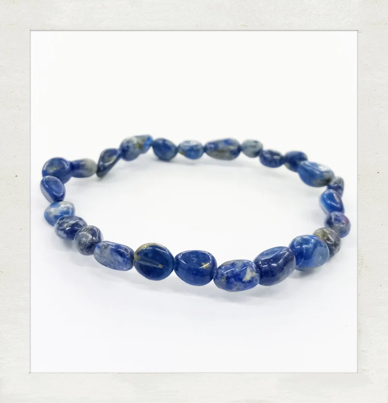 Pulsera de nuggets de lapislázuli (EXCLUSIVO ONLINE)
