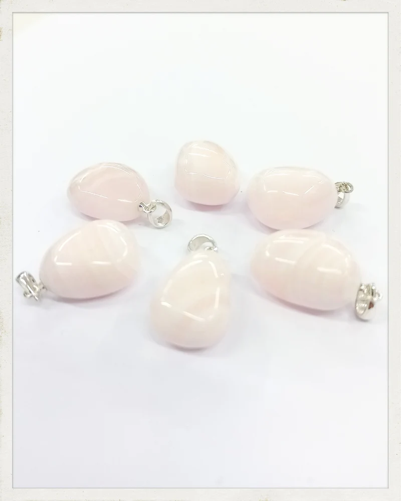 Colgante de manganocalcita y plata (EXCLUSIVO ONLINE)