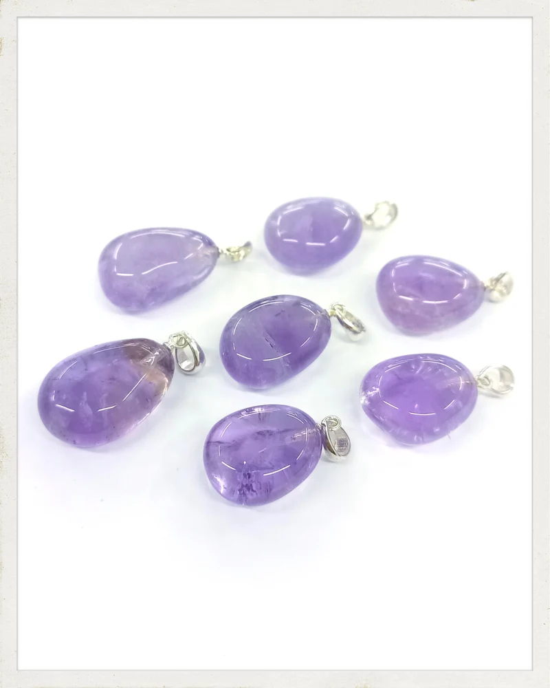 Colgante de amatista y plata (EXCLUSIVO ONLINE)