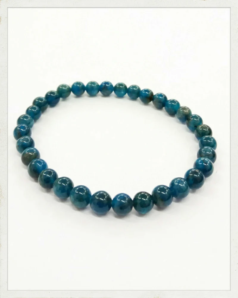 Pulsera de apatito azul (varias opciones disponibles)