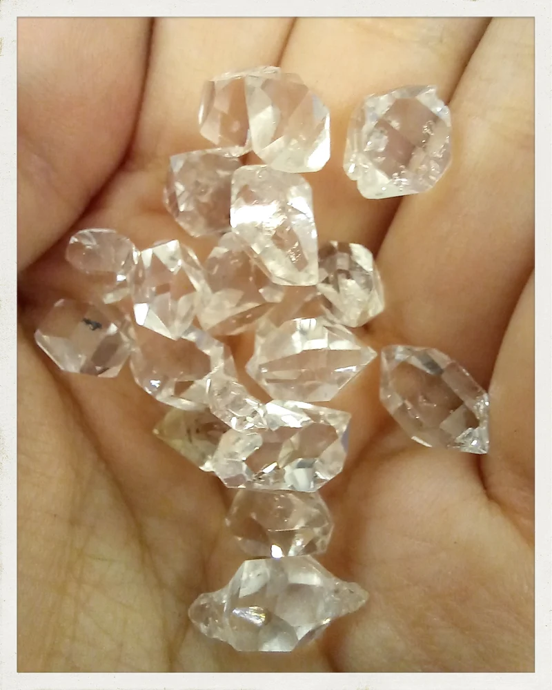 Cuarzo "diamante Herkimer" mini