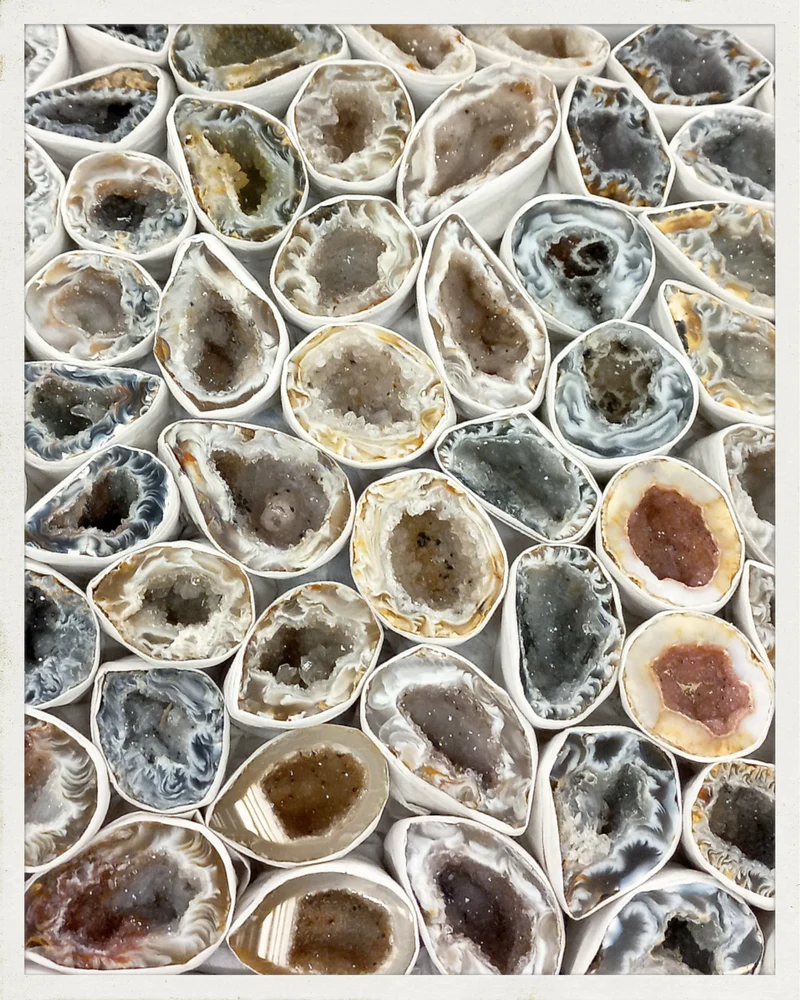 Geoda de ágata (completa)