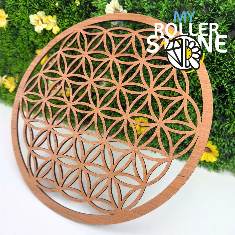 Flor de la Vida de Madera 28 cm