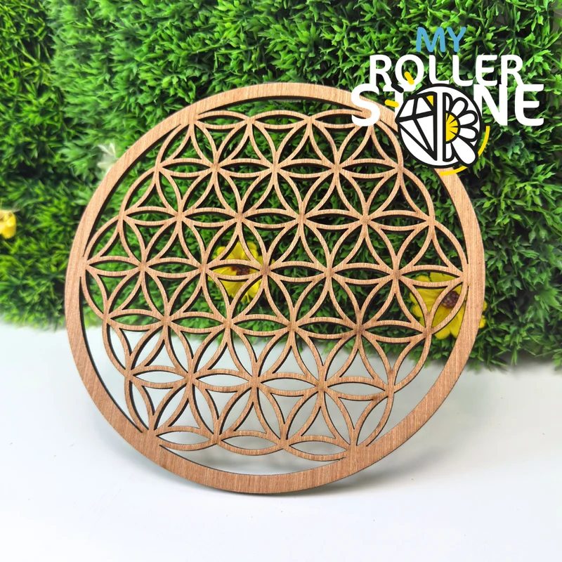 Flor de la Vida de Madera 18 cm
