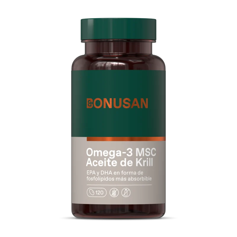 Omega-3 Msc Aceite De Krill 120 Perlas | Bonusan
