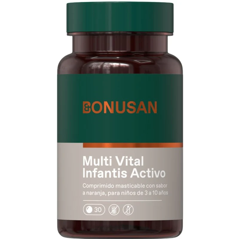 Multi Vital Infantis Activo 30 Comprimidos | Bonusan
