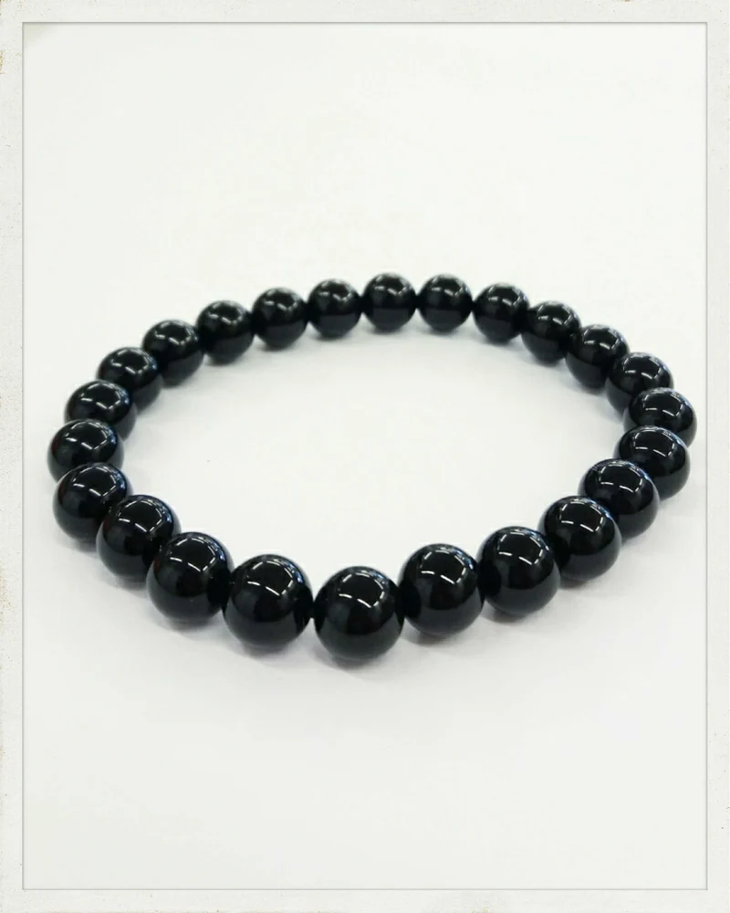 Pulsera de ónix (Bola de 8 mm.)