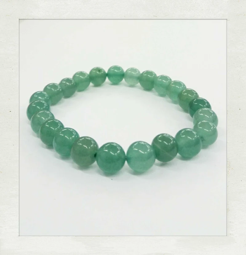 Pulsera de aventurina (Bola de 6mm.)
