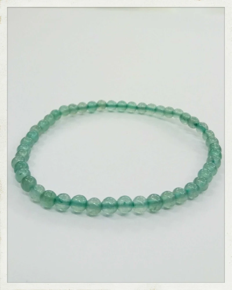 Pulsera de aventurina (Bola de 4 mm.)