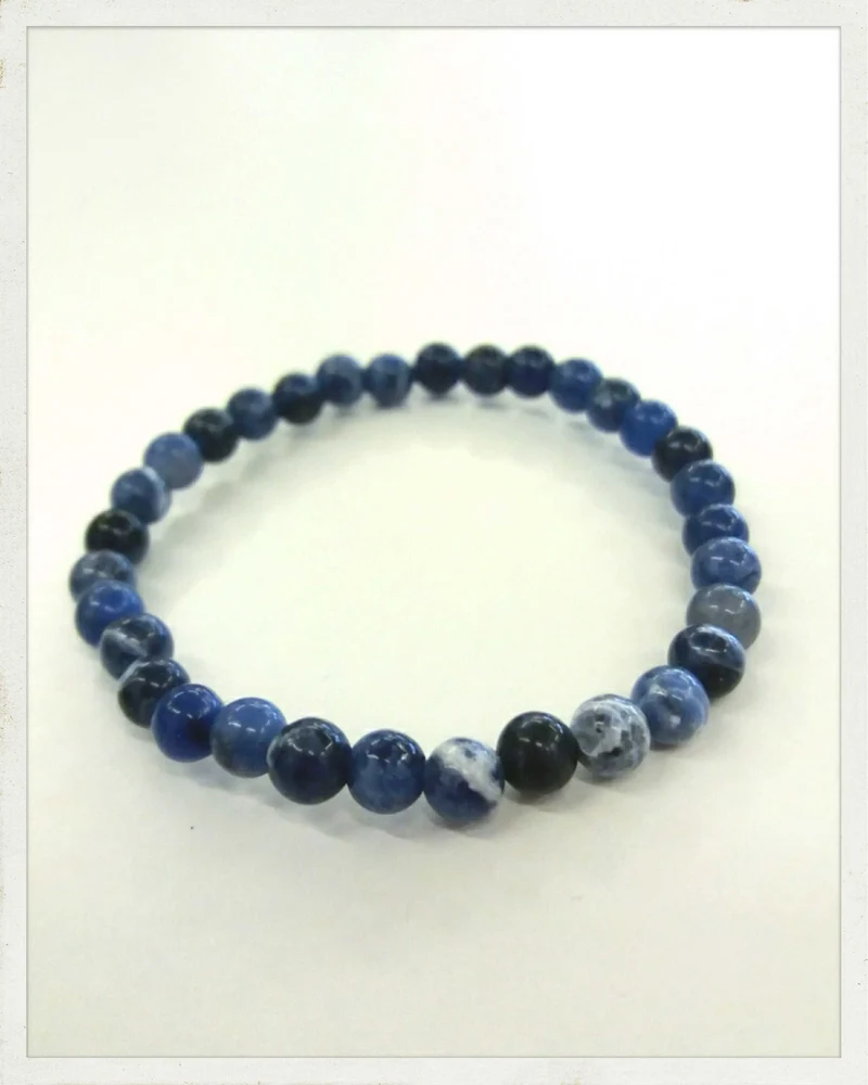 Pulsera infantil de sodalita