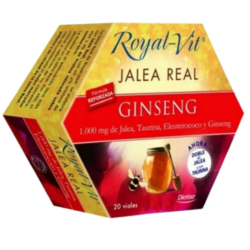 Royal-Vit Ginseng 20 Viales | Dielisa