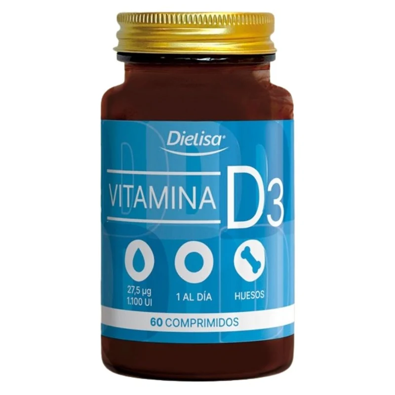Vitamina D3 60 Comprimidos | Dielisa