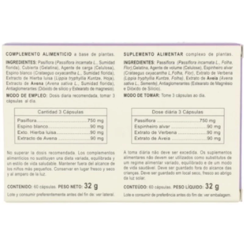 Pasiflora Plus 60 Capsulas | Integralia
