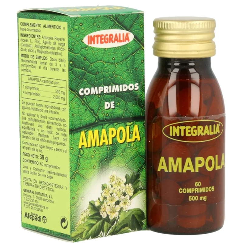 Amapola 60 Comprimidos | Integralia