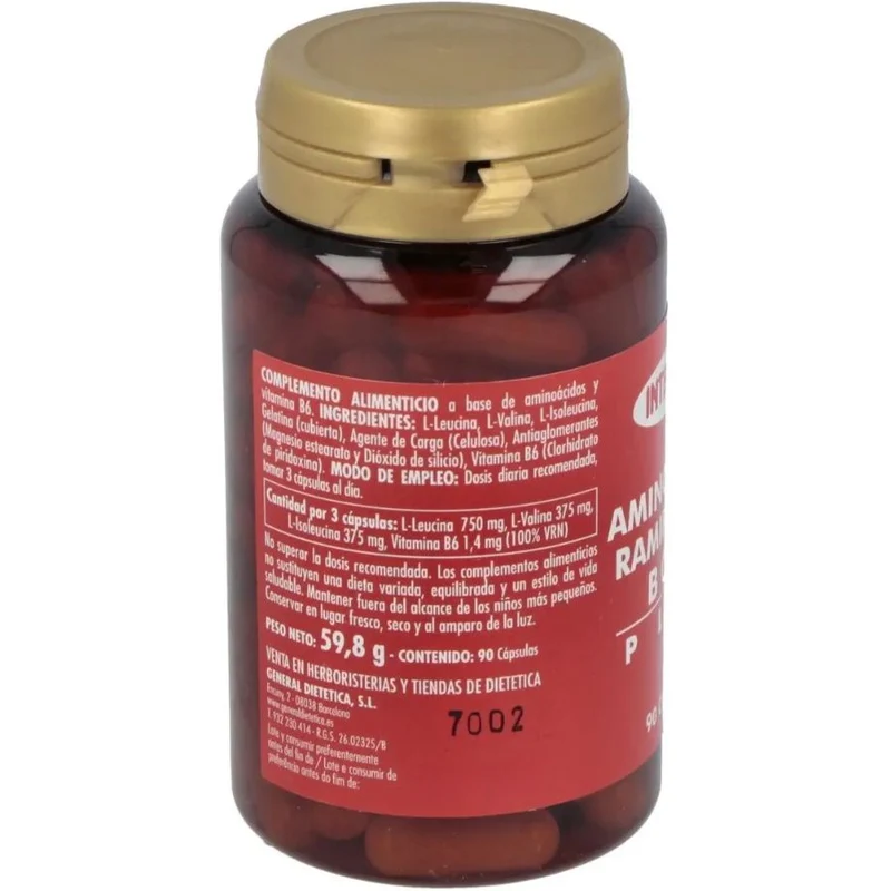 Aminoacidos Ramificados BCAA 90 Capsulas | Integralia