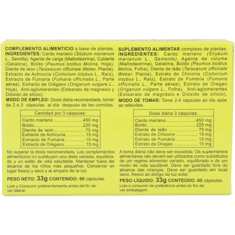 Cardo Mariano Plus 60 Capsulas | Integralia