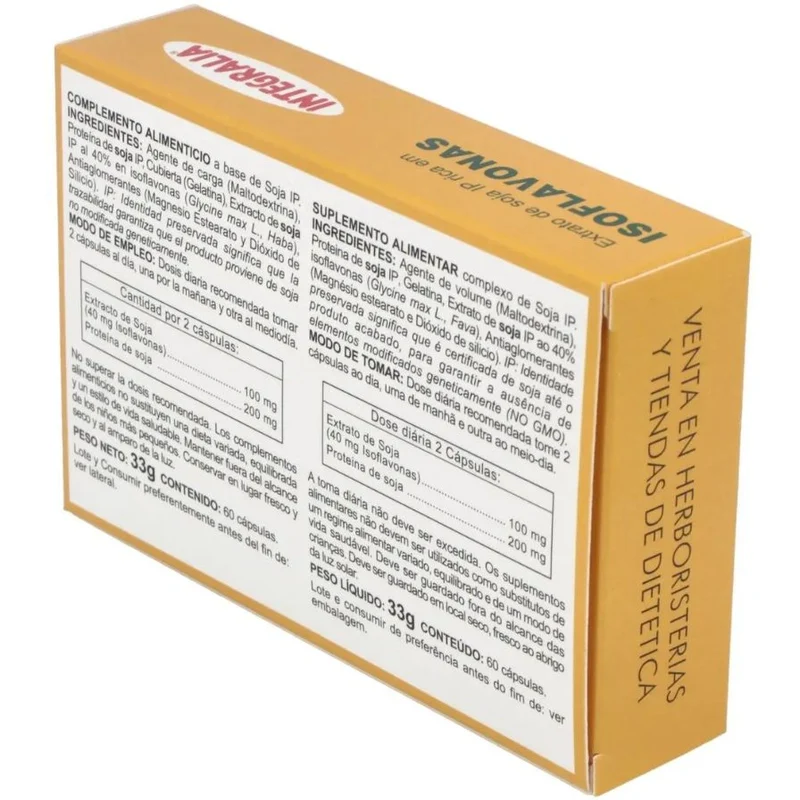Isoflavonas 60 Capsulas | Integralia