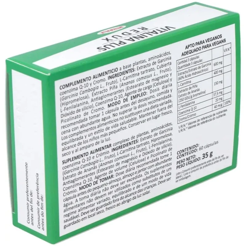 Vitalina Plus Redux 60 Capsulas | Integralia