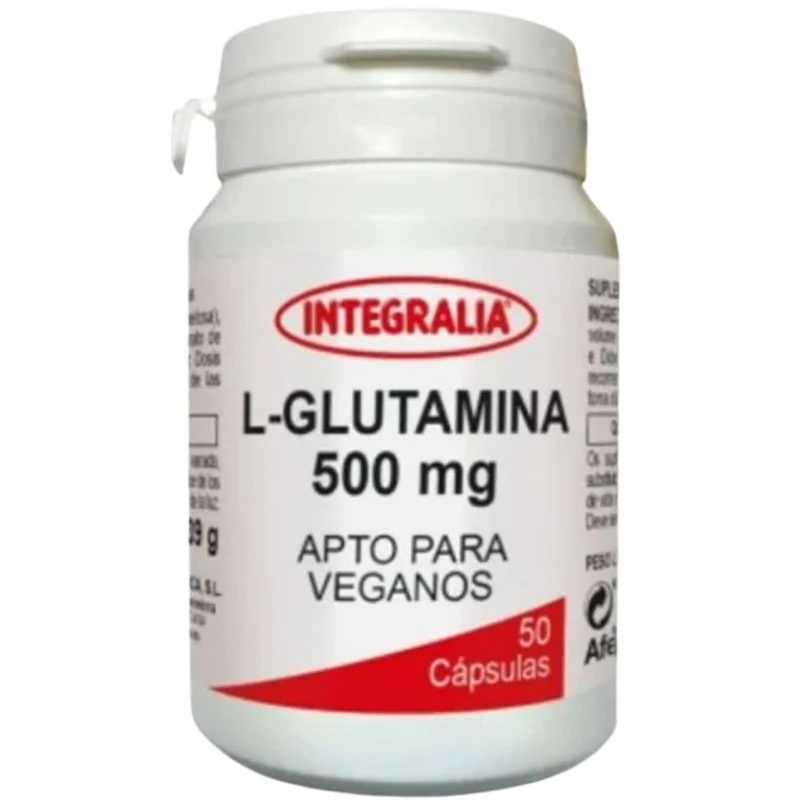 L Glutamina 500 mg 50 Capsulas | Integralia