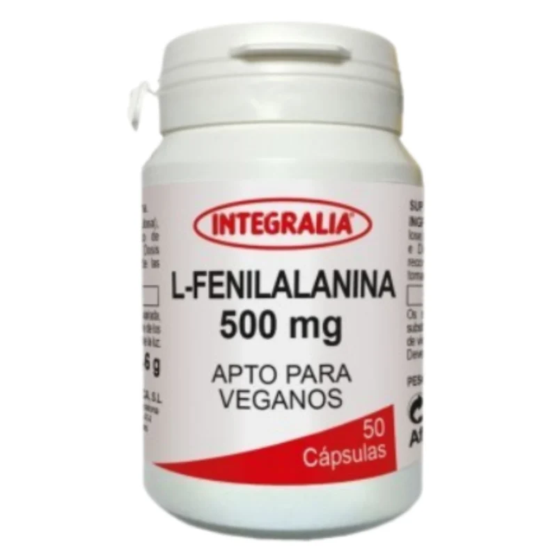 L Fenilalanina 500 mg 50 Capsulas | Integralia