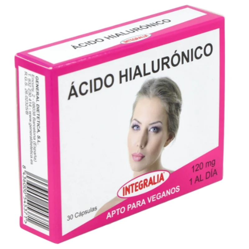 Ácido Hialurónico 30 Cápsulas | Integralia