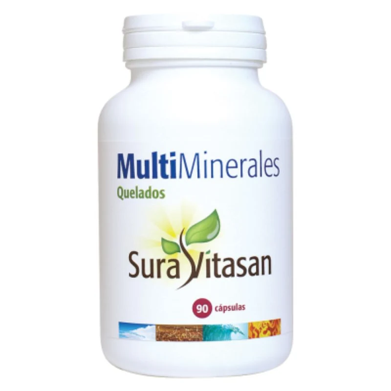 Multi minerales Quelados 90 Capsulas | Sura Vitasan
