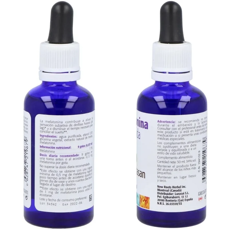 Melatonina Liquida 50 ml | Sura Vitasan