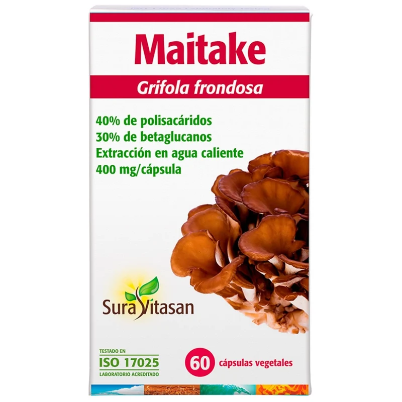 Maitake 60 Capsulas | Sura Vitasan