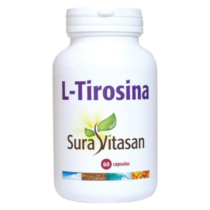 L-Tirosina 500mg 50 Capsulas | Sura Vitasan