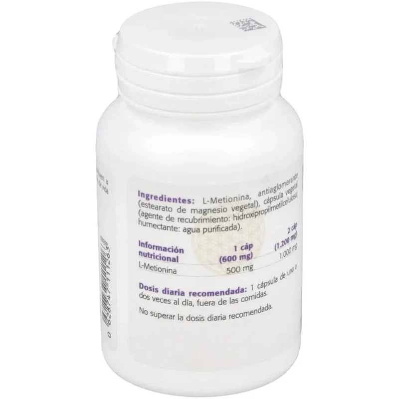 L-Metionina 500mg 50 Capsulas | Sura Vitasan