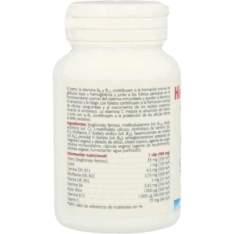 Hierro Bisglicinato 30 Capsulas | Sura Vitasan