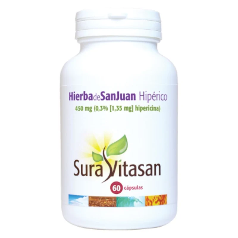Hierba de San Juan Hiperico 60 Capsulas | Sura Vitasan