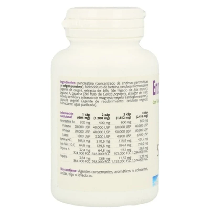 Enzymas Digestivas 100 Capsulas | Sura Vitasan