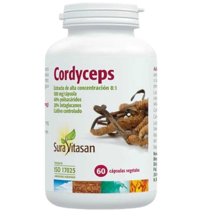 Cordyceps 60 Capsulas | Sura Vitasan